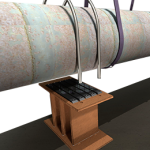 Contre-mesures anticorrosion pour supports de tuyauterie ROLLERKIT